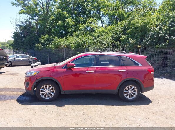 5XYPG4A39GG015921 2016 KIA SORENTO Red 