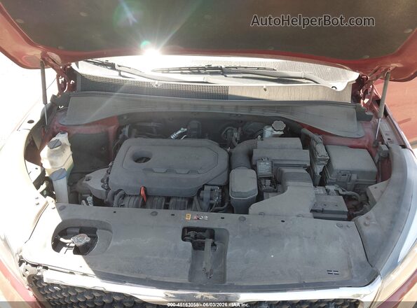 5XYPG4A39GG015921 2016 KIA SORENTO Red უკანა ხედი