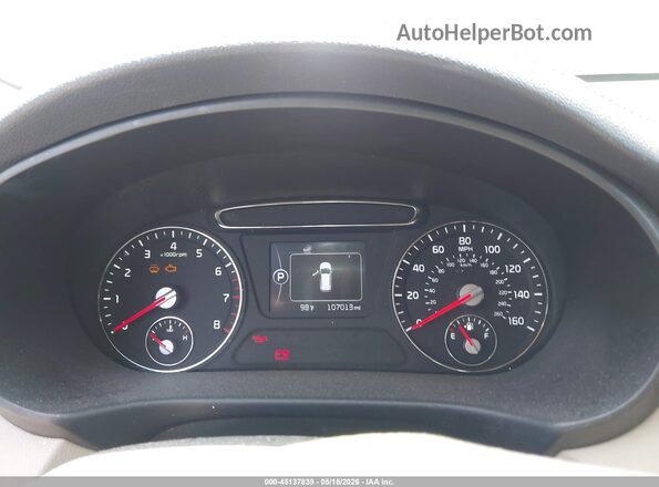 5XYPG4A39HG282865 2017 KIA SORENTO Red Widok tylnych siedzeń