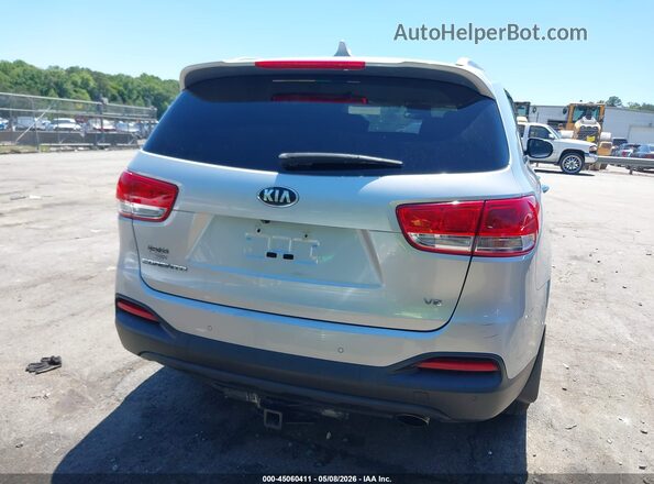 5XYPG4A52GG122732 2016 KIA SORENTO Silver 