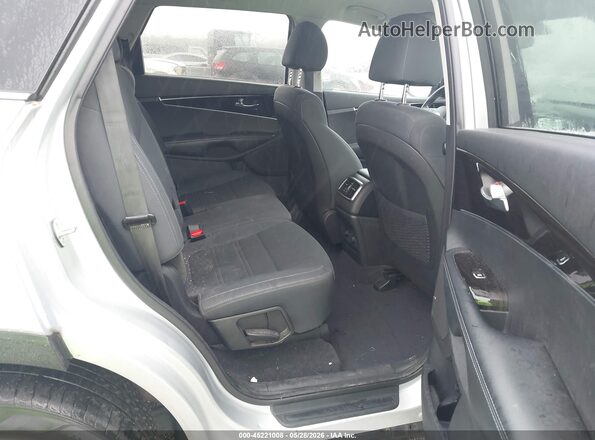 5XYPG4A58LG680336 2020 KIA SORENTO Silver VIN sticker view