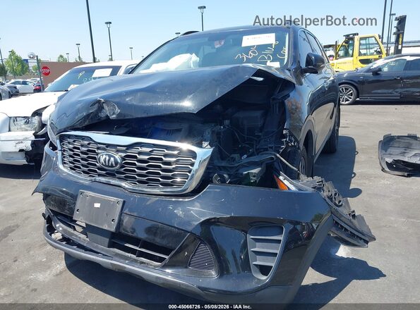 5XYPG4A59LG693757 2020 KIA SORENTO Черный Вид спереди