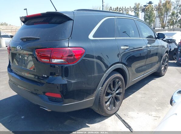 5XYPG4A59LG693757 2020 KIA SORENTO Черный Задняя правая четверть