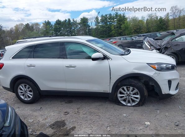 5XYPGDA32KG592590 2019 KIA SORENTO White 