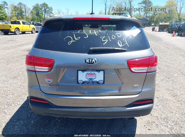 5XYPGDA33HG204064 2017 KIA SORENTO Gray 