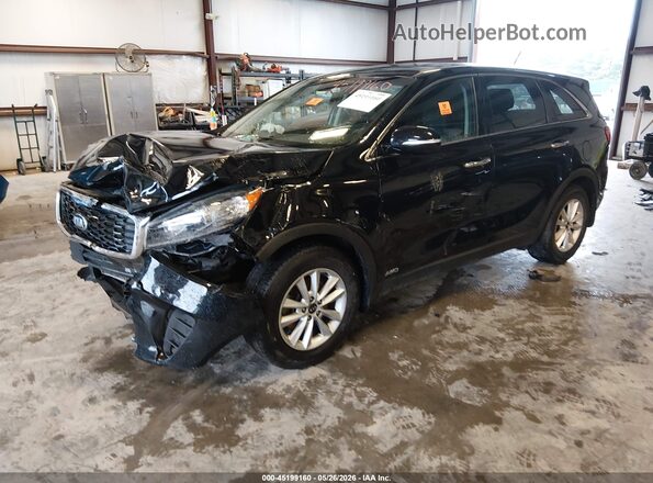 5XYPGDA33KG461488 2019 KIA SORENTO Black Front left