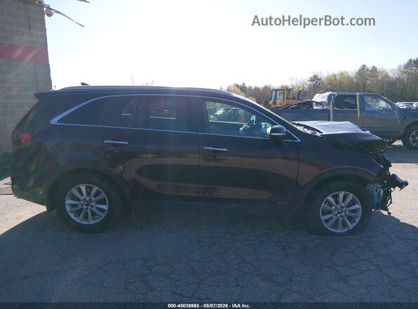 5XYPGDA35KG520766 2019 KIA SORENTO Maroon 