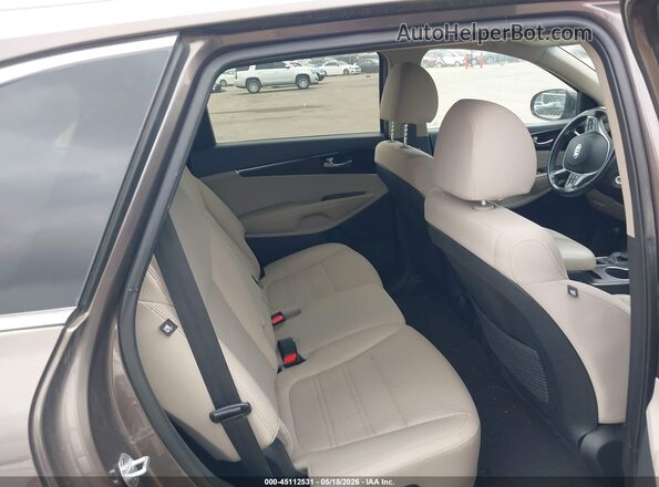 5XYPGDA35KG558854 2019 KIA SORENTO Brown Вид наклейки з VIN-кодом