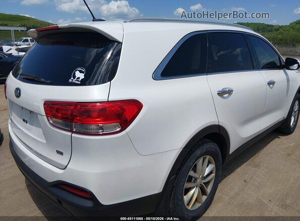 5XYPGDA37HG203872 2017 KIA SORENTO White Задня права чверть