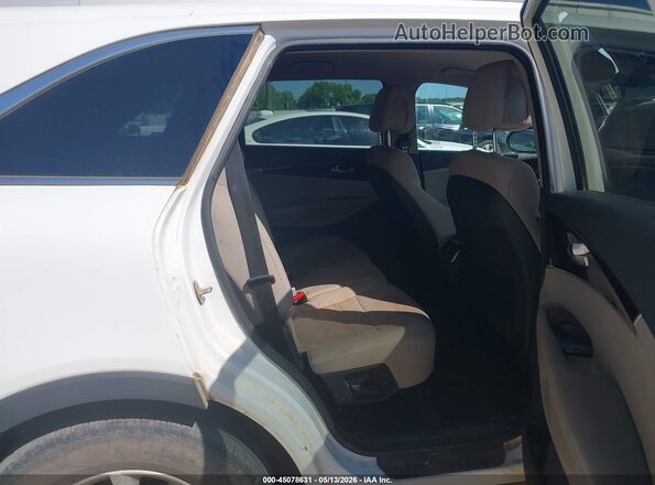 5XYPGDA38GG167964 2016 KIA SORENTO White Vista de la etiqueta del VIN