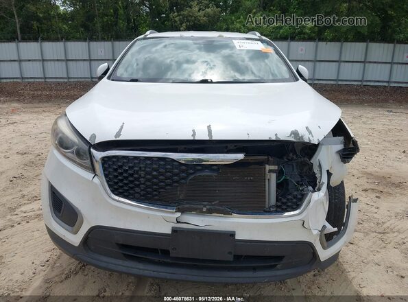 5XYPGDA38GG167964 2016 KIA SORENTO White Vista del cuadro de instrumentos