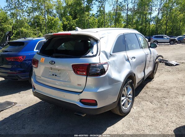 5XYPGDA38KG574675 2019 KIA SORENTO Silver Trasero derecho
