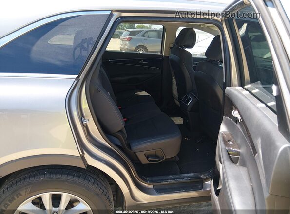 5XYPGDA39GG044142 2016 KIA SORENTO Gray VIN կոդի պիտակի տեսք