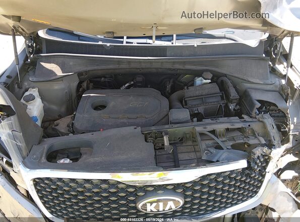 5XYPGDA39GG044142 2016 KIA SORENTO Gray Հետևի տեսք