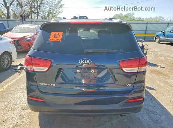 5XYPGDA50HG319528 2017 KIA SORENTO Blue 