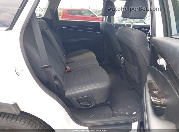 5XYPGDA50KG582707 2019 KIA SORENTO White VIN კოდის სტიკერის ხედი