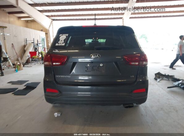 5XYPGDA51KG441256 2019 KIA SORENTO Gray 
