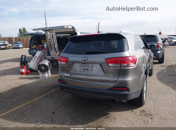 5XYPGDA53JG373752 2018 KIA SORENTO Gray 