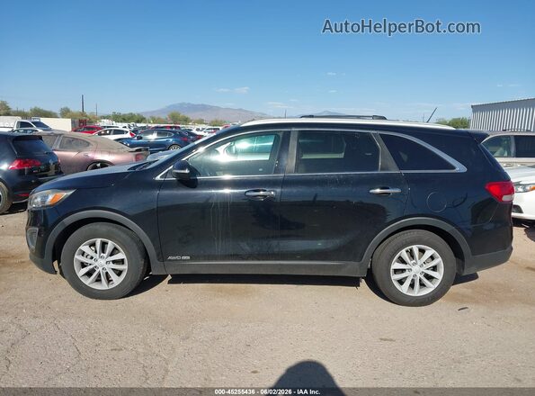 5XYPGDA54HG331939 2017 KIA SORENTO Black 