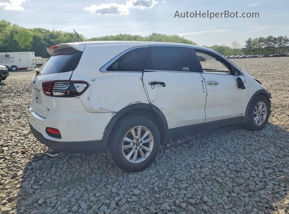 5XYPGDA54KG547054 2019 KIA SORENTO White 