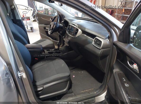 5XYPGDA55GG161816 2016 KIA SORENTO Gray 