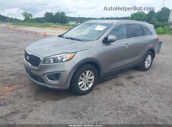 5XYPGDA55GG177000 2016 KIA SORENTO Gray 