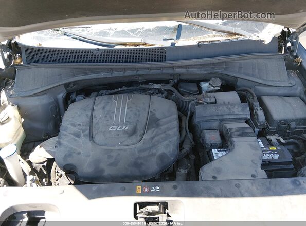 5XYPGDA5XHG199253 2017 KIA SORENTO Серебряный Вид сзади