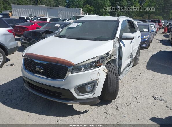 5XYPH4A12GG024830 2016 KIA SORENTO White Front left
