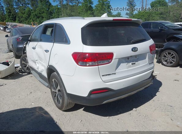 5XYPH4A12GG024830 2016 KIA SORENTO White Rear left
