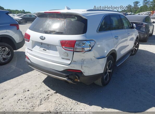 5XYPH4A12GG024830 2016 KIA SORENTO White Rear right