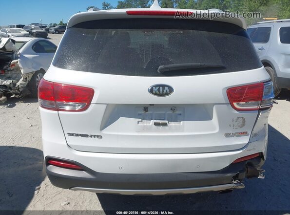 5XYPH4A12GG024830 2016 KIA SORENTO White 