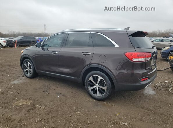 5XYPH4A14JG353715 2018 KIA SORENTO Burgundy 