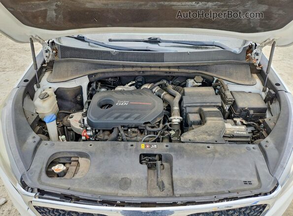 5XYPH4A17GG138533 2016 KIA SORENTO White Вид підкапотного простору