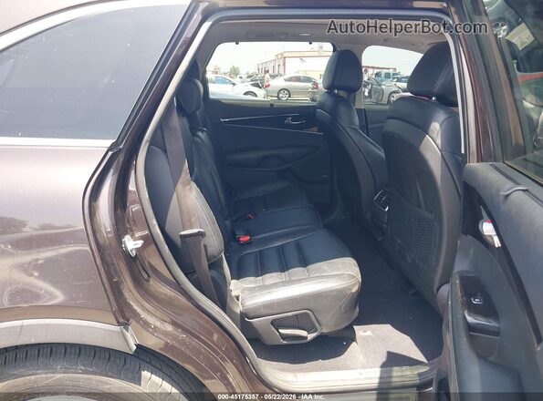 5XYPH4A1XGG056229 2016 KIA SORENTO Brown VIN կոդի պիտակի տեսք