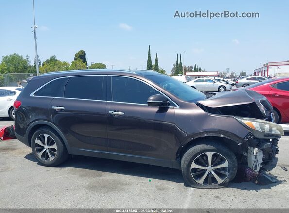 5XYPH4A1XGG056229 2016 KIA SORENTO Brown Սալոնի 360 աստիճան տեսք
