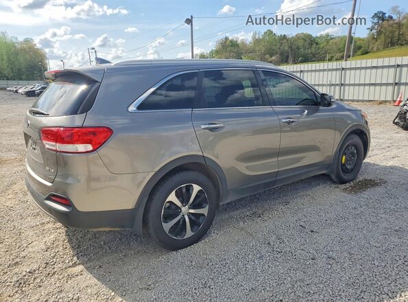 5XYPH4A50GG153751 2016 KIA SORENTO Gray Tył prawy