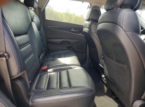 5XYPH4A50GG153751 2016 KIA SORENTO Gray Widok wnętrza z tyłu