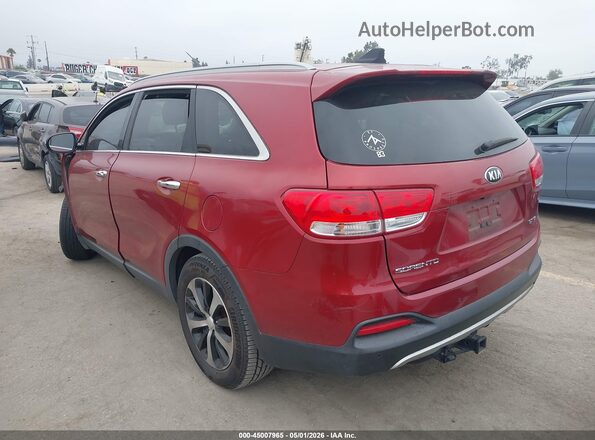 5XYPH4A50JG349101 2018 KIA SORENTO Red 
