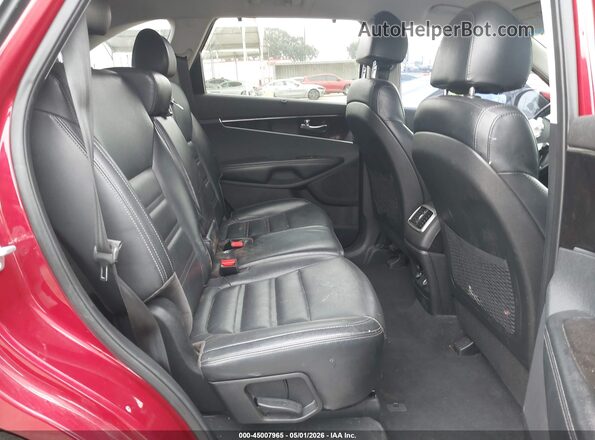5XYPH4A50JG349101 2018 KIA SORENTO Red 