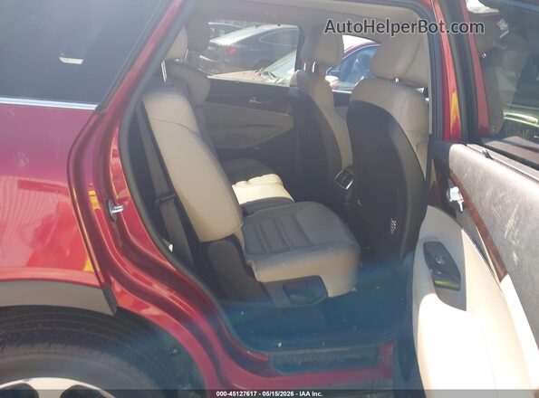5XYPH4A54GG182363 2016 KIA SORENTO Red Вид наклейки з VIN-кодом
