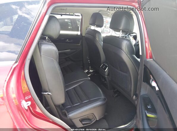5XYPH4A55HG230471 2017 KIA SORENTO Красный Вид наклейки с VIN-кодом