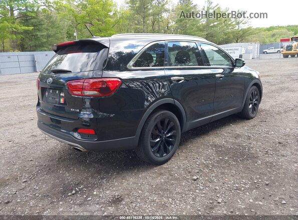 5XYPH4A5XLG710305 2020 KIA SORENTO Black უკანა მარჯვენა