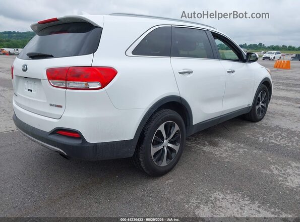 5XYPHDA19GG024842 2016 KIA SORENTO White უკანა მარჯვენა