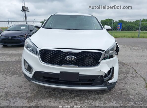 5XYPHDA19GG024842 2016 KIA SORENTO White ხელსაწყოთა პანელის ხედი