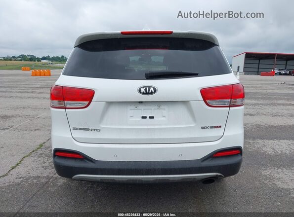 5XYPHDA19GG024842 2016 KIA SORENTO White 