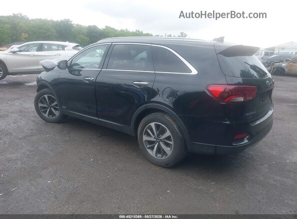 5XYPHDA51KG536980 2019 KIA SORENTO Black Задня ліва чверть