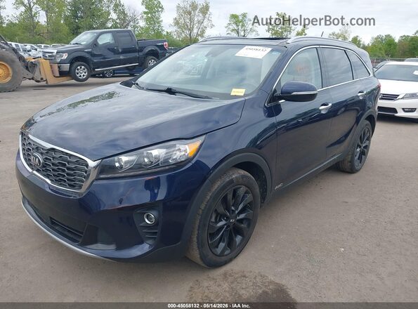5XYPHDA51LG705798 2020 KIA SORENTO Black Vista tres cuartos delantera izquierda