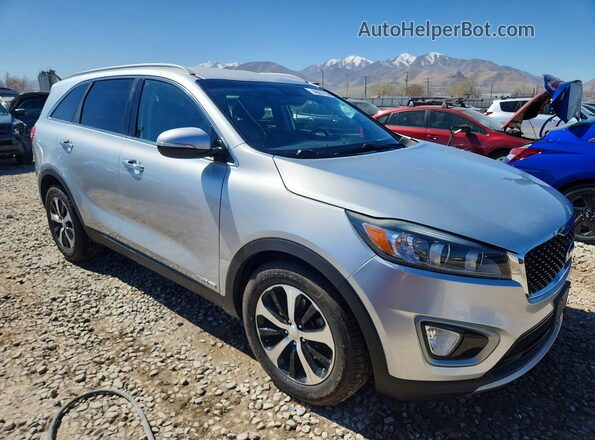 5XYPHDA53GG165036 2016 KIA SORENTO Silver 