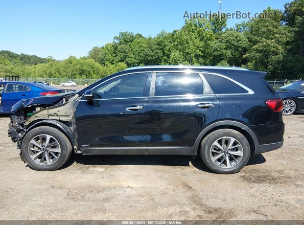 5XYPHDA54KG500684 2019 KIA SORENTO Black 