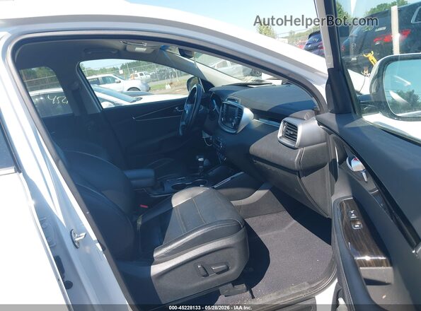 5XYPHDA55KG476623 2019 KIA SORENTO Белый Вид салона спереди